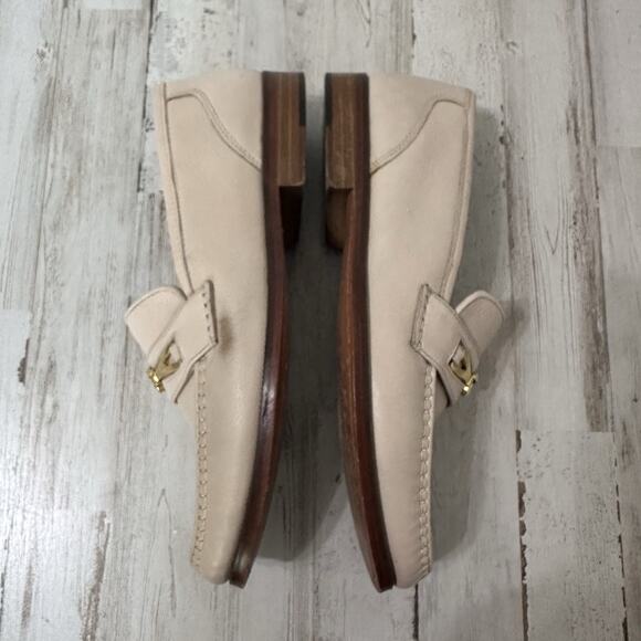 Bostonian Crown Windsor Horsebit Mens Loafers 7.5 Wide Beige‎ Slip On First Flex - Picture 10 of 10